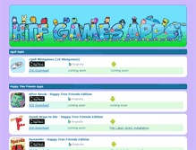 Tablet Screenshot of htfgames.com
